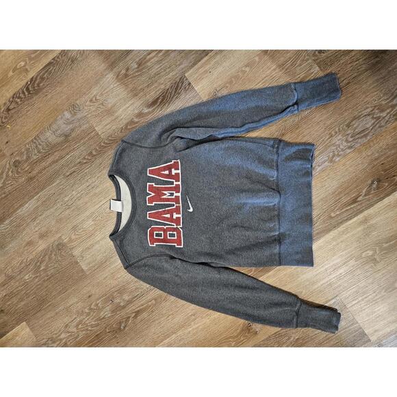 Nike BAMA Gray Crewneck Sweatshirt=M - Picture 3 of 5